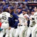 Chicago Cubs vs Milwaukee Brewers Match Player Stats