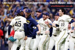 Chicago Cubs vs Milwaukee Brewers Match Player Stats