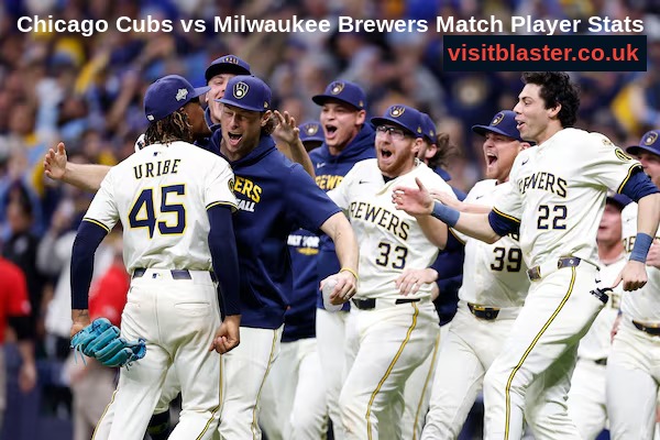 Chicago Cubs vs Milwaukee Brewers Match Player Stats